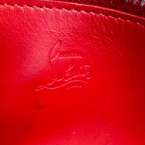 Christian Louboutin Panettone logo studs Zip Around Long Wallet - Picture 5 of 11